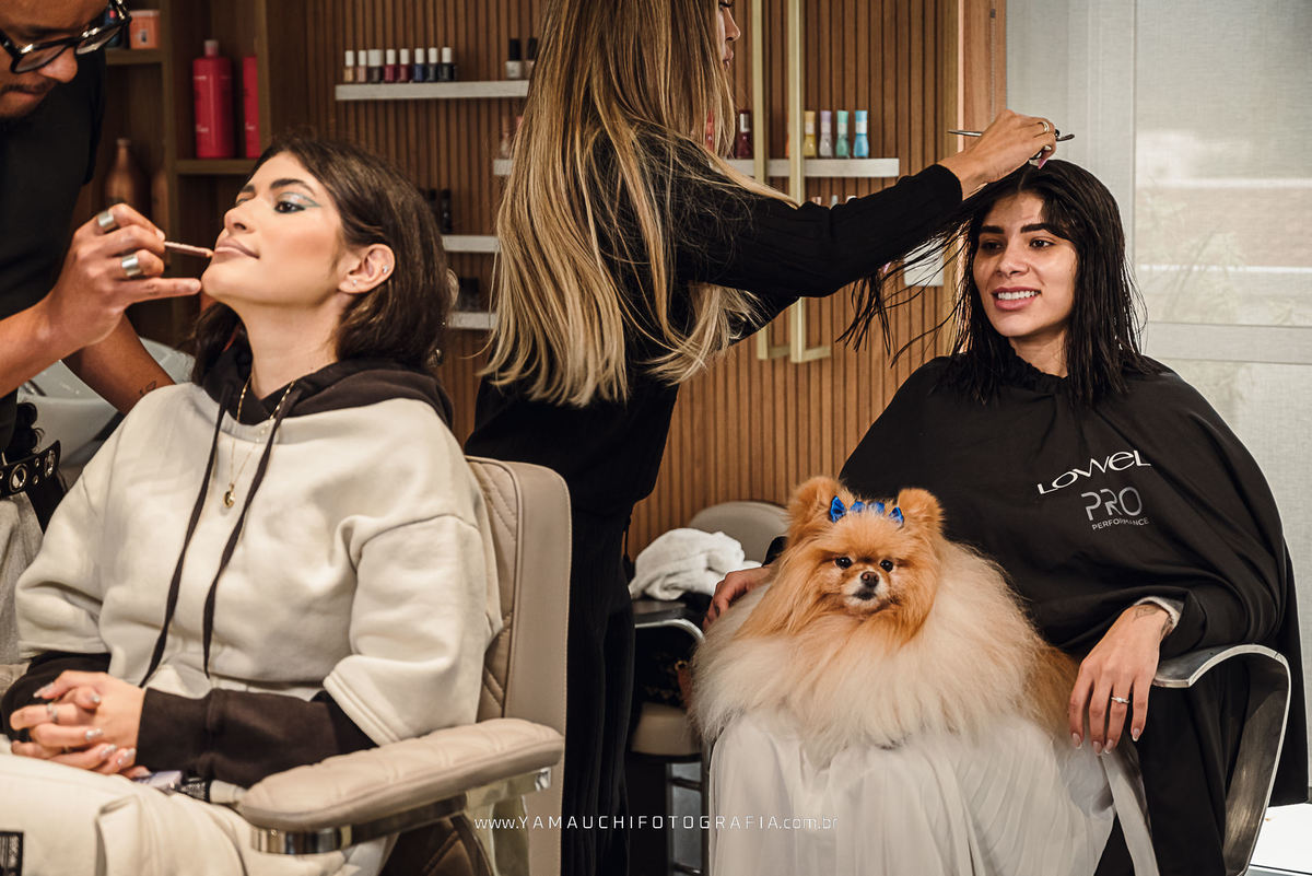 Making of da noiva em casa