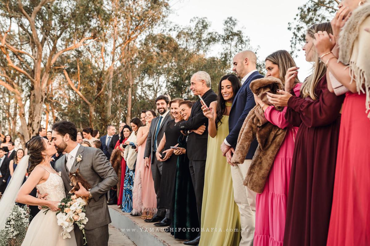 cerimonia de casamento no morro do chapeu