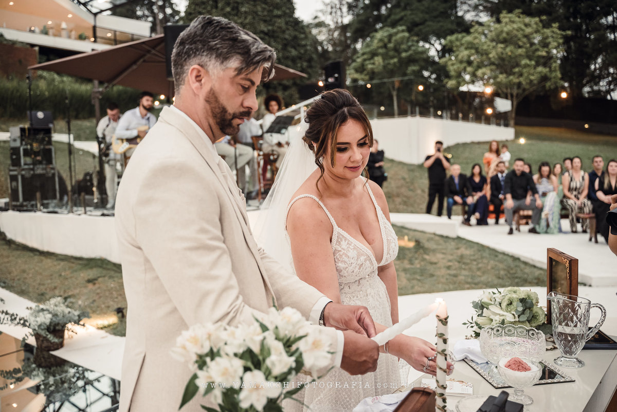 Cerimônia de casamento dos quatro elementos