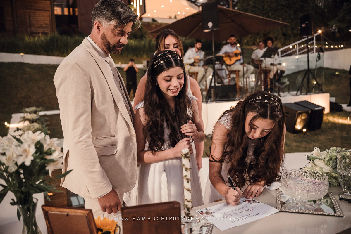 Daminhas no casamento