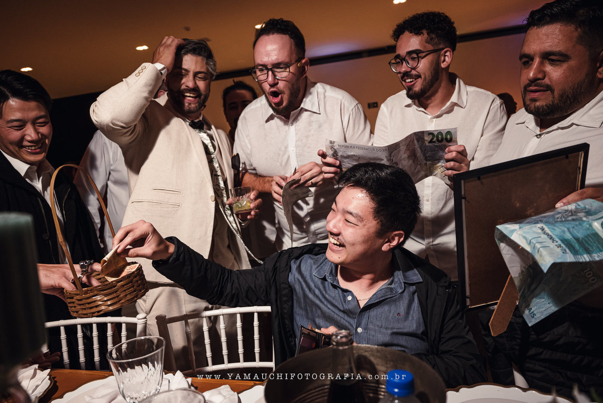 Padrinhos no casamento