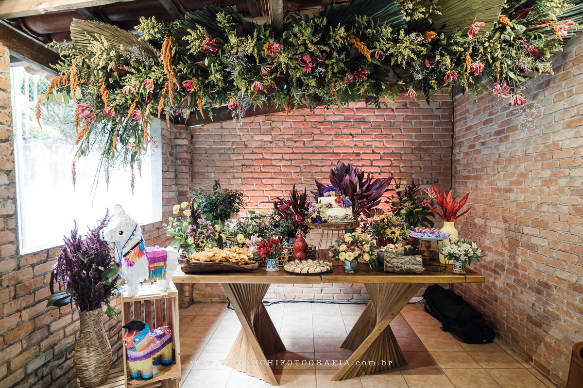 Decoração de casamento tema mexicano
