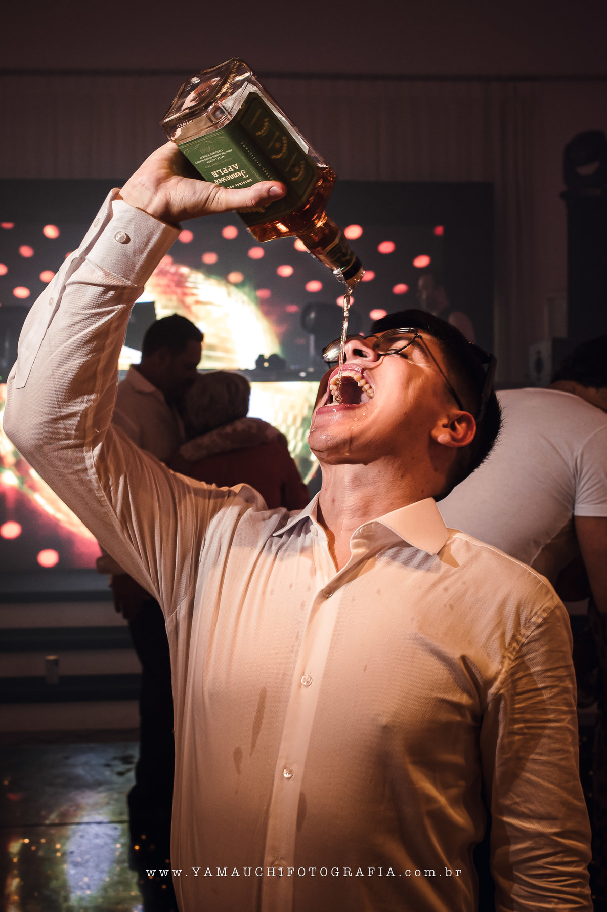 Convidados de casamento no Sítio Sonho Real