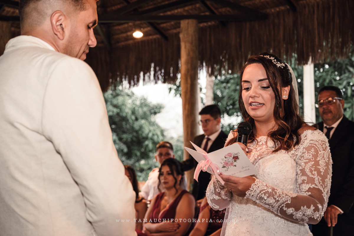 Ideia para votos de casamento