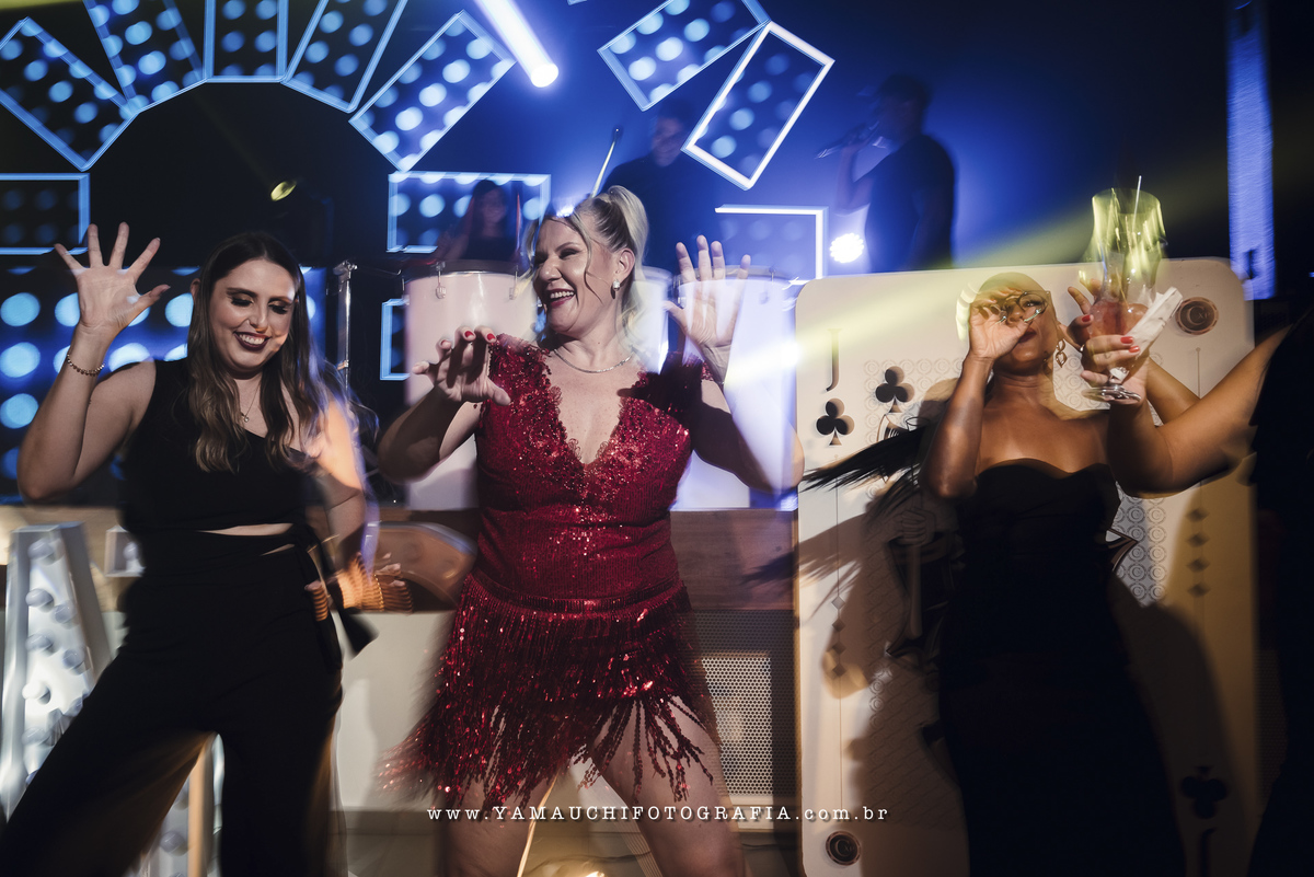 Fotografia de aniversário de 45 anos cassino