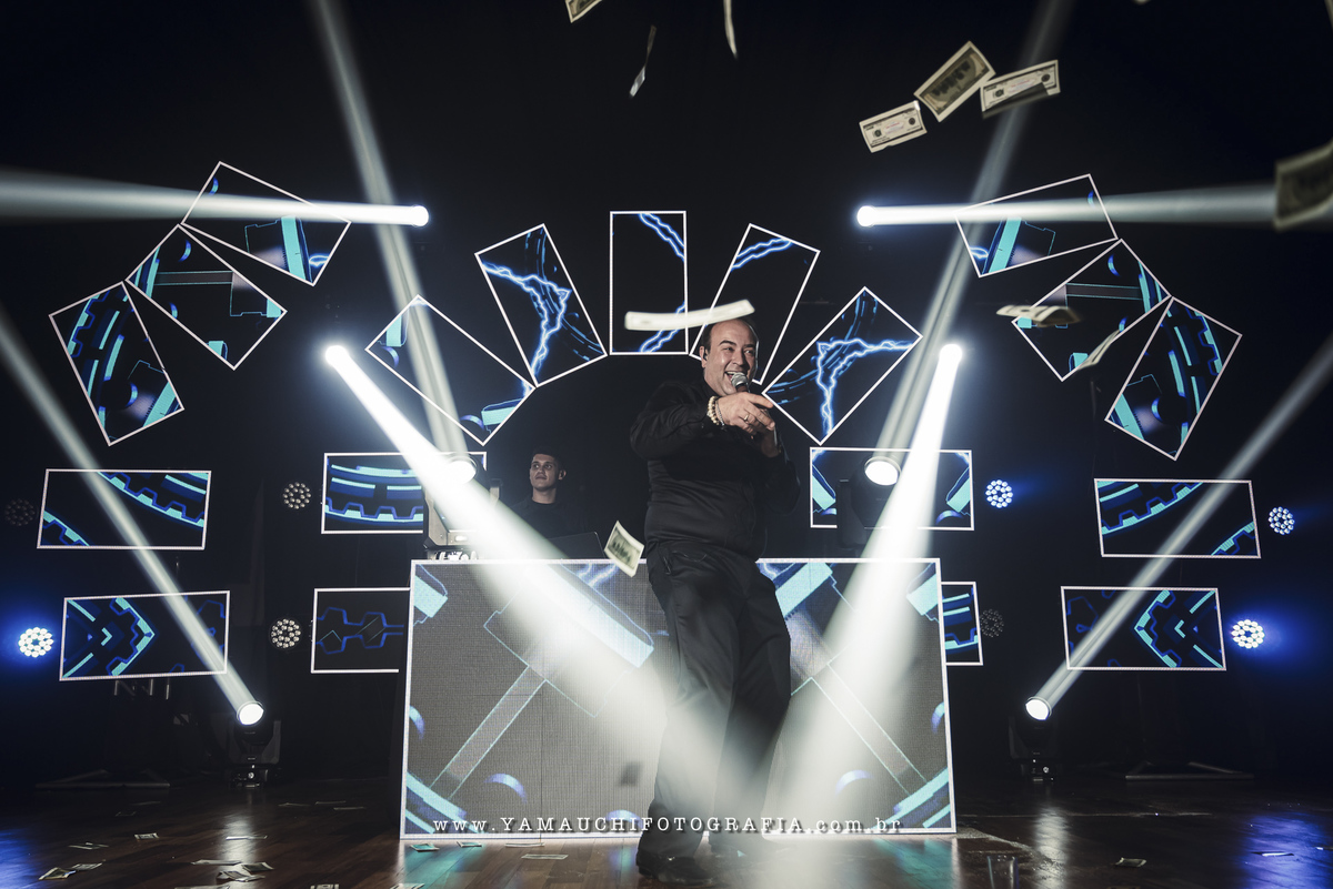 Telão para festas e eventos