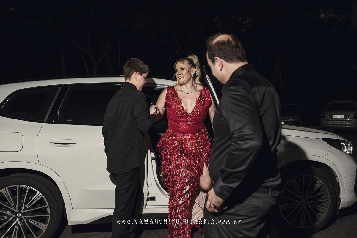 Vestido de aniversário de 45 anos