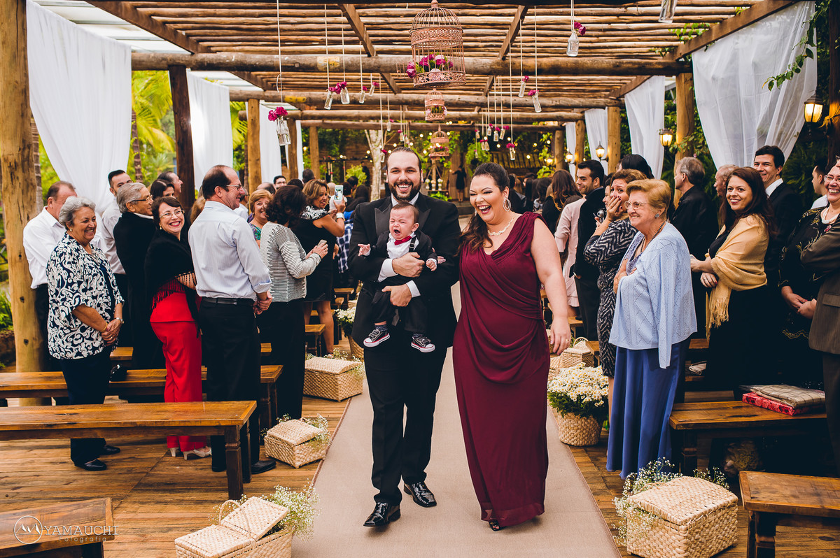 entrada dos padrinhos