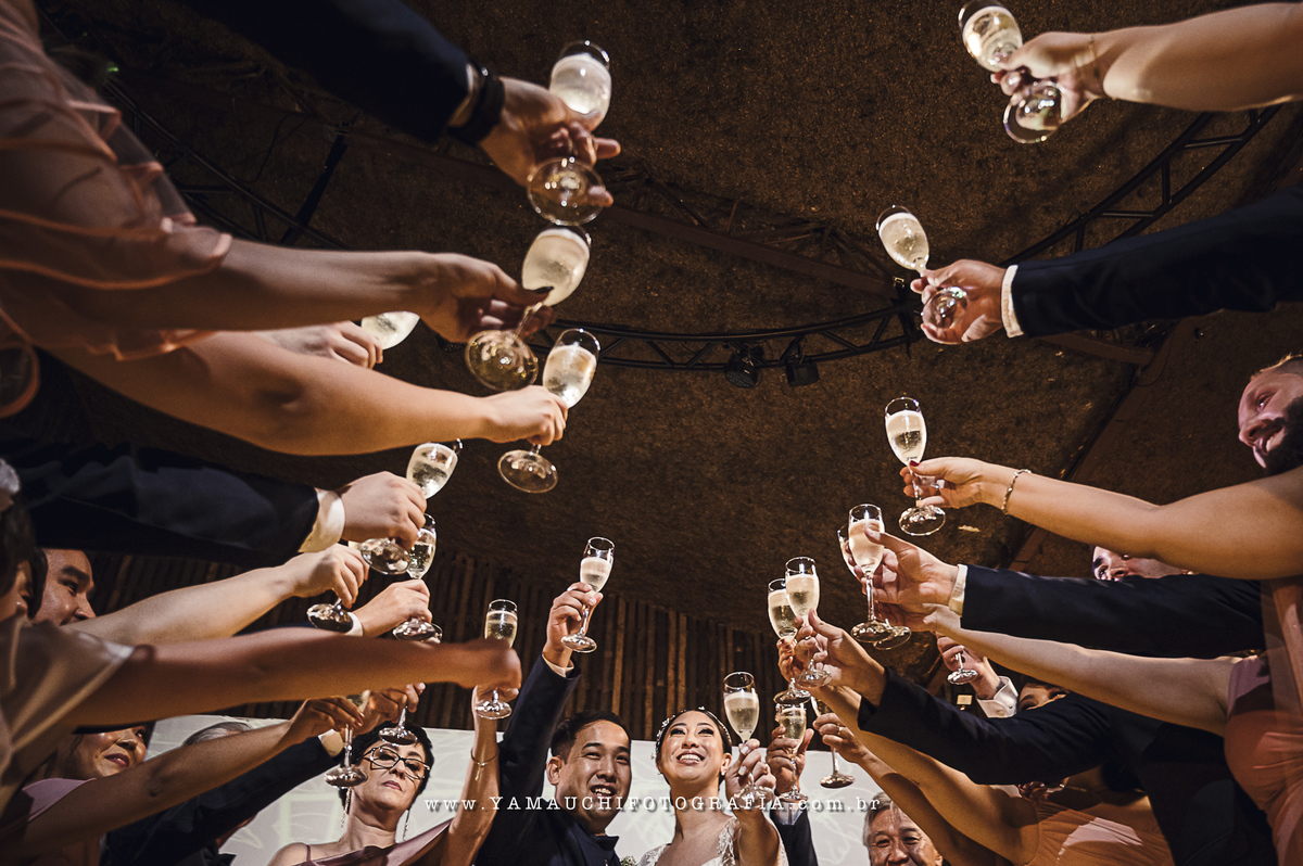 Fotografia de casamento de drone