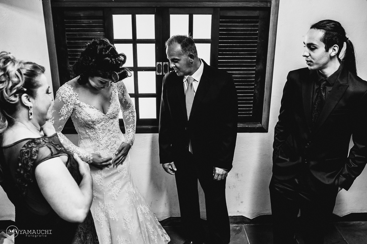 família da noiva