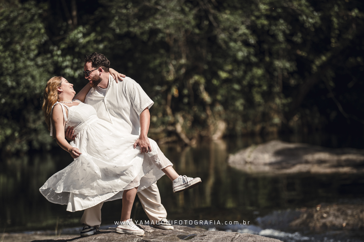 Fotografia de pré wedding no Parque das Neblinas