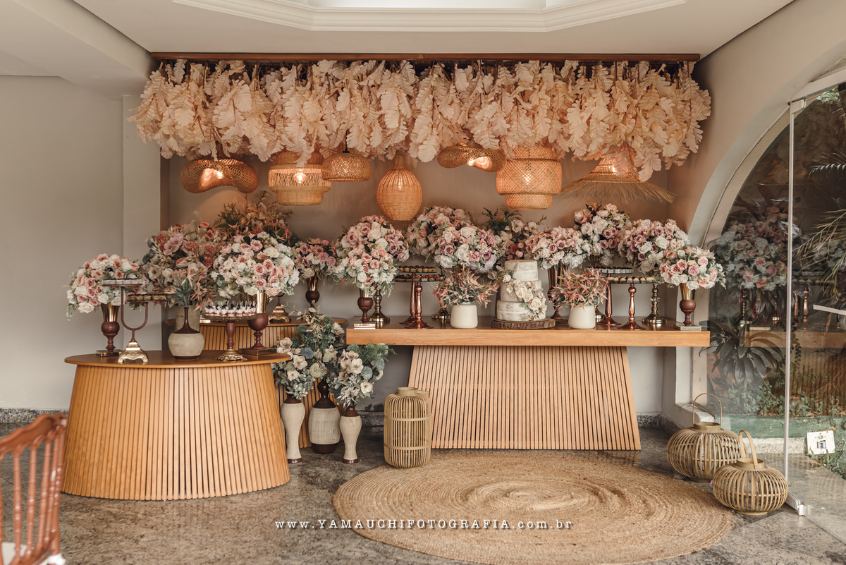 Decoração para casamento no campo