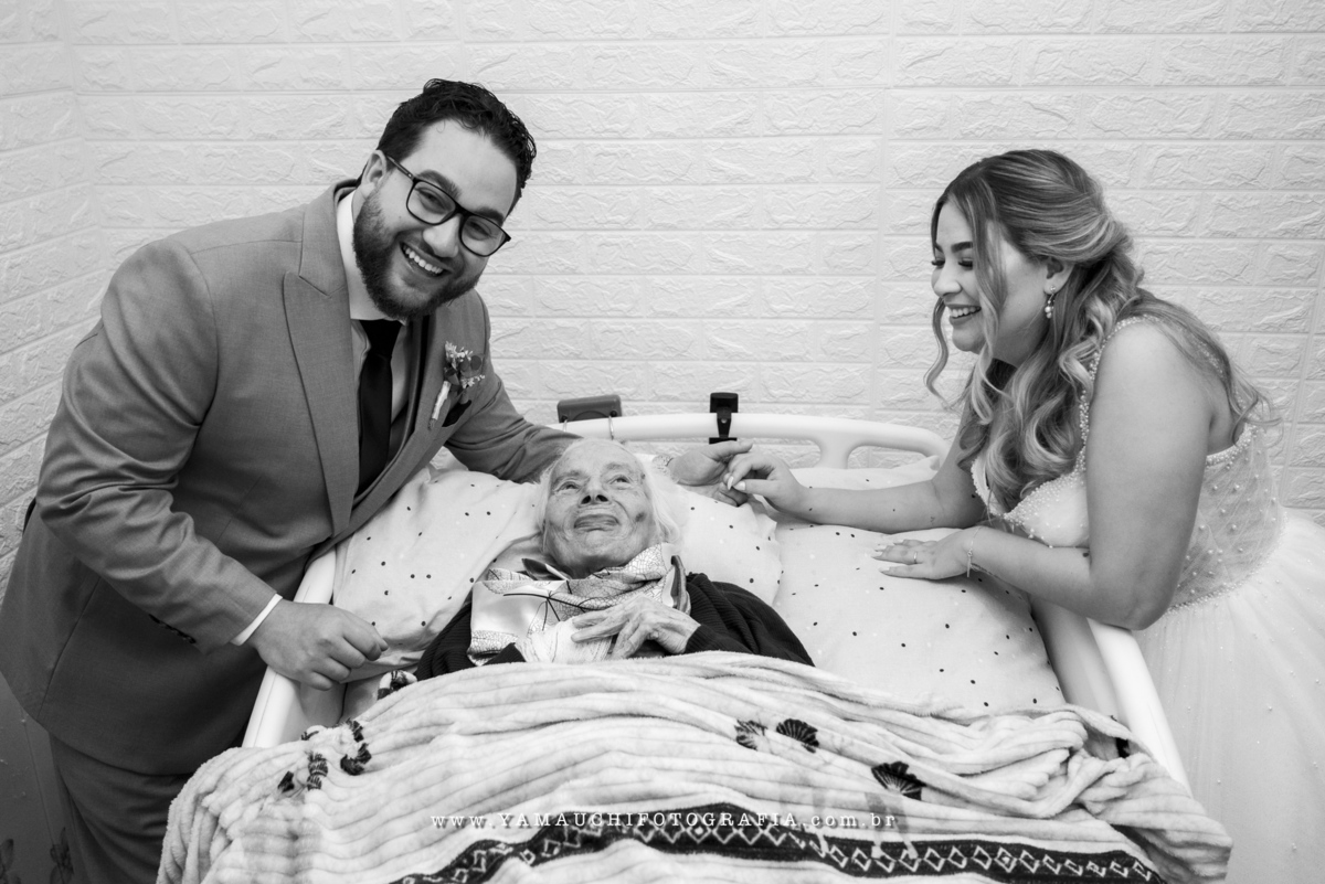 Fotografia de família emocionante