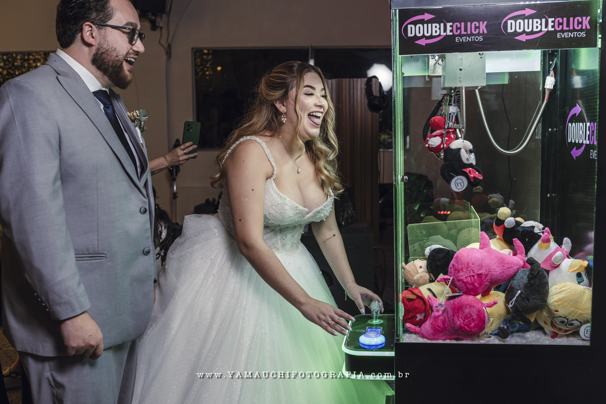 Máquina de bichinhos para casamento
