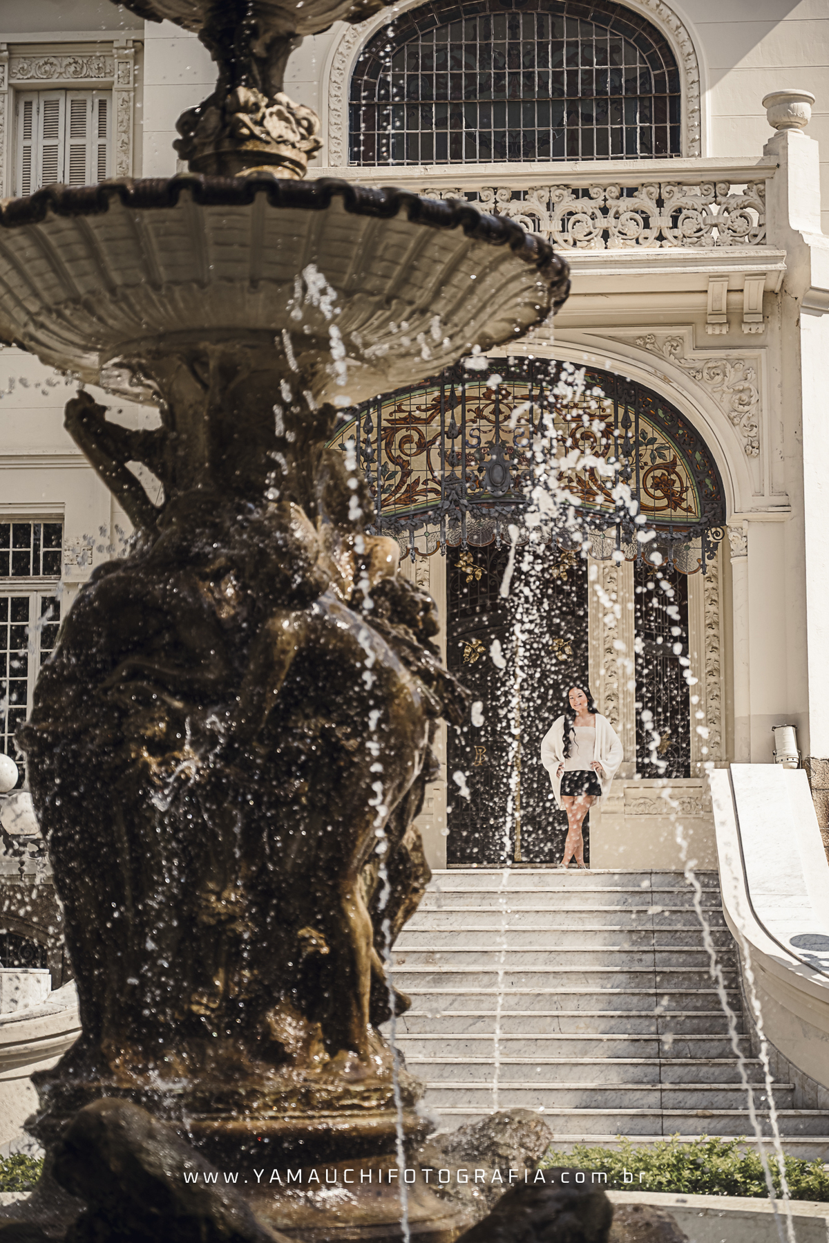 Fotógrafo de 15 anos em São Paulo no Palácio dos Cedros