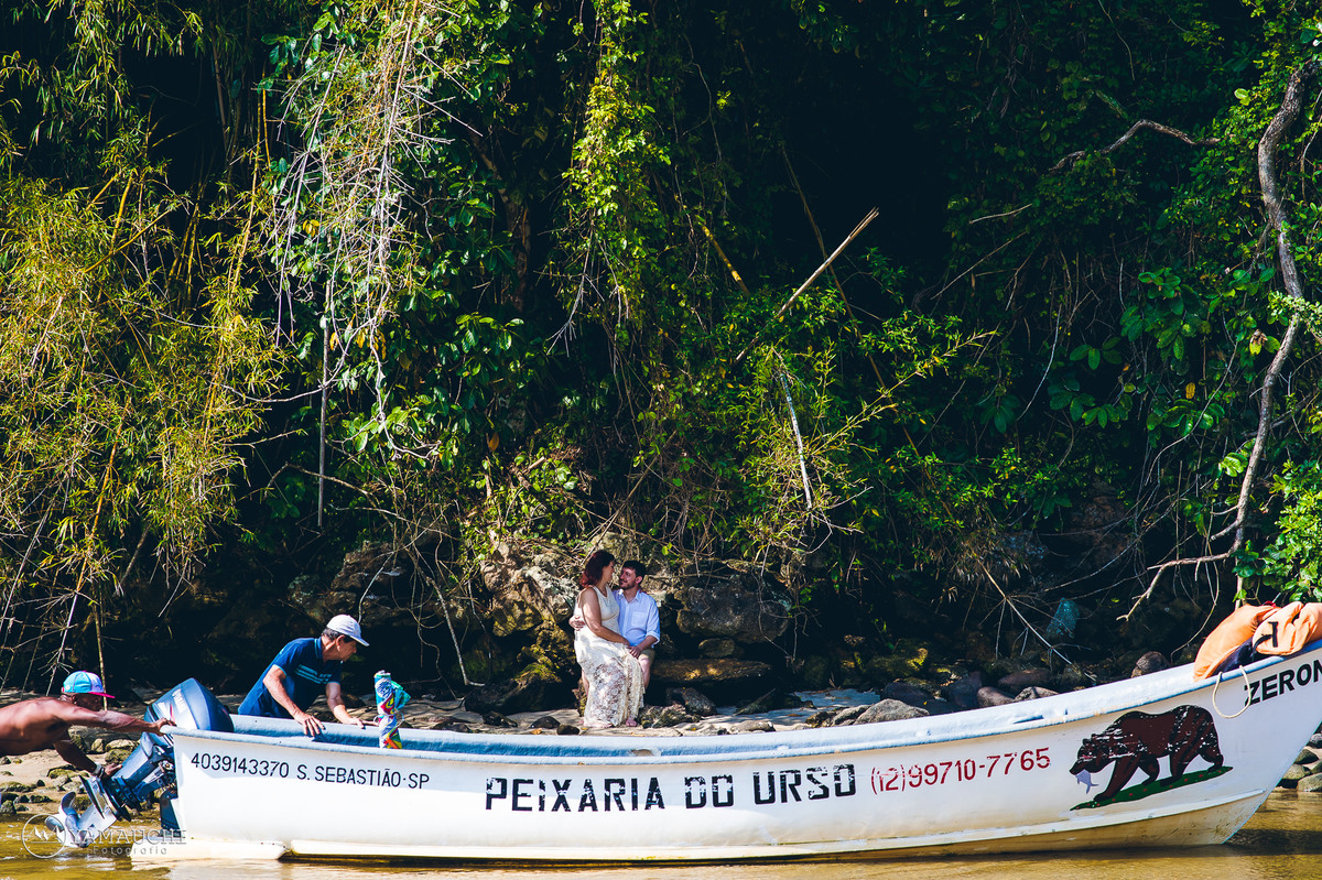 ensaio de casal na praia