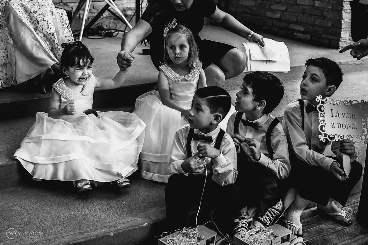 crianças no casamento