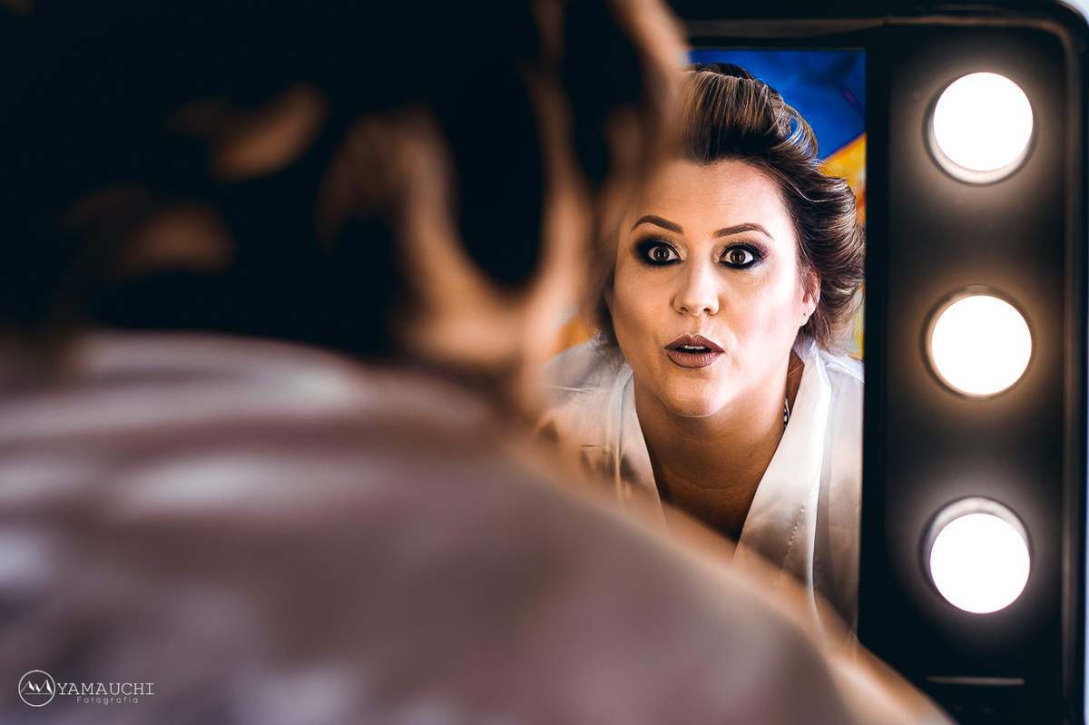 salão de cabeleireiro para noiva