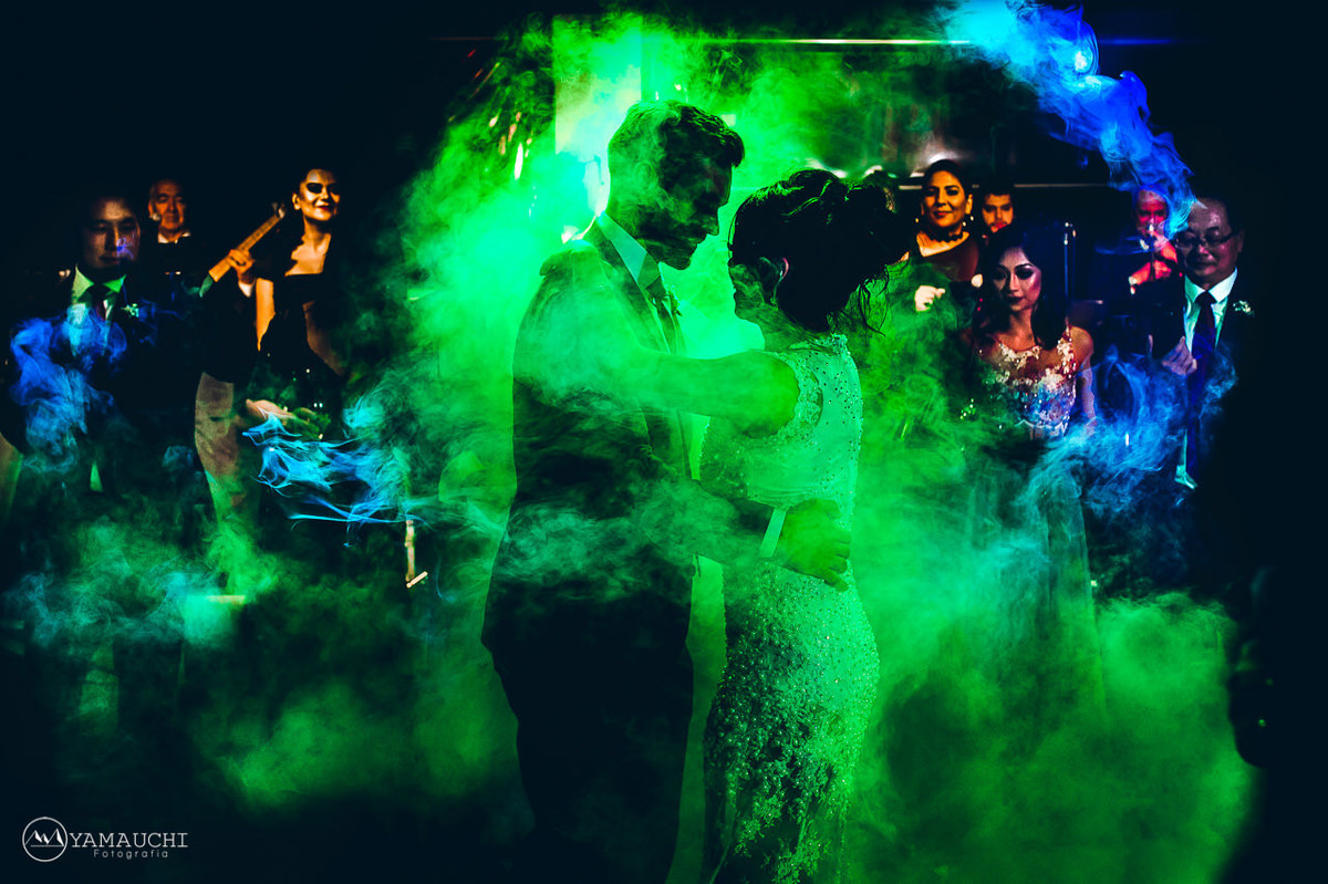 iluminação para casamento