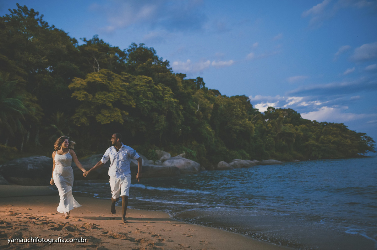 Fotografia de casamento na praia