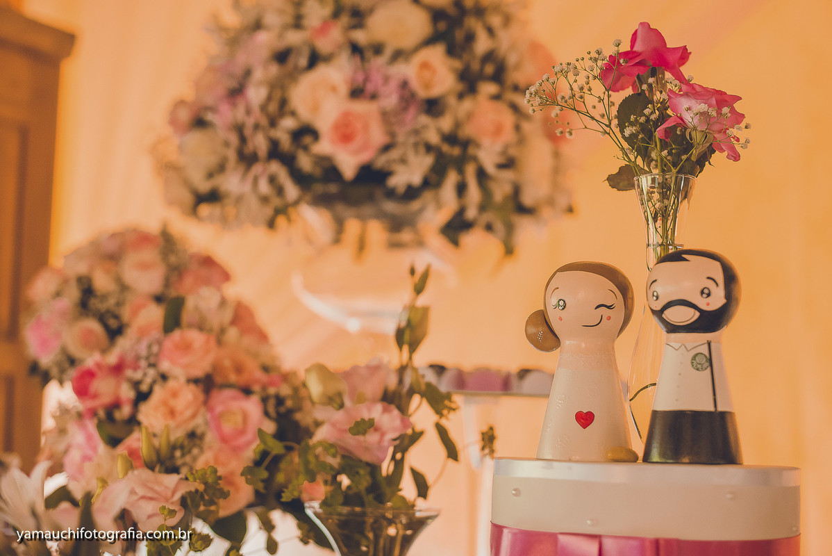 Topo do bolo, noivinhos