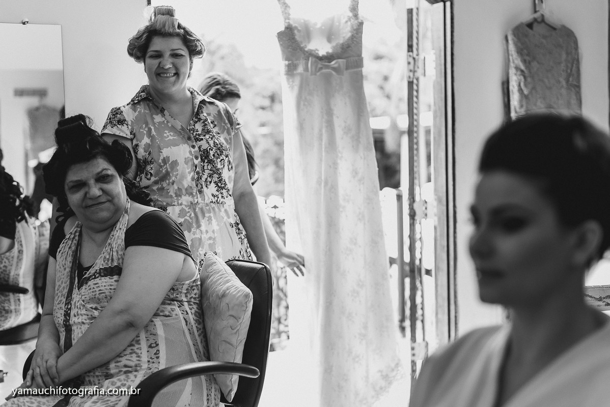 mãe no making of da noiva