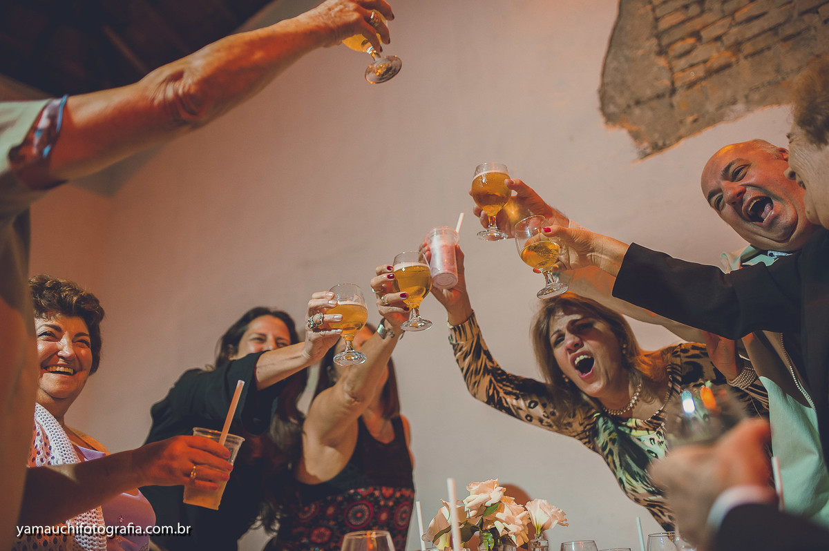 Brinde aos noivos