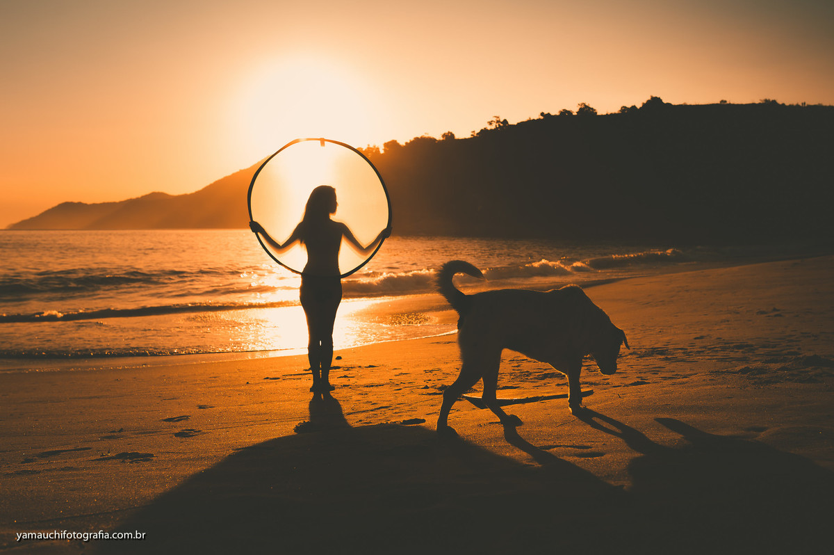 Ensaio 15 anos no por do sol