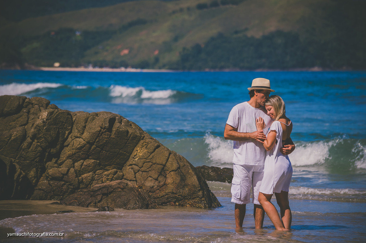Ensaio casal praia