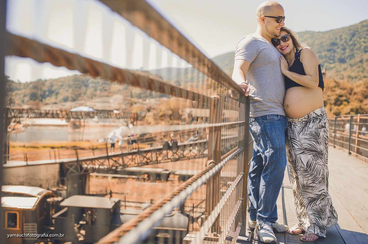 Ensaio gestante Paranapiacaba