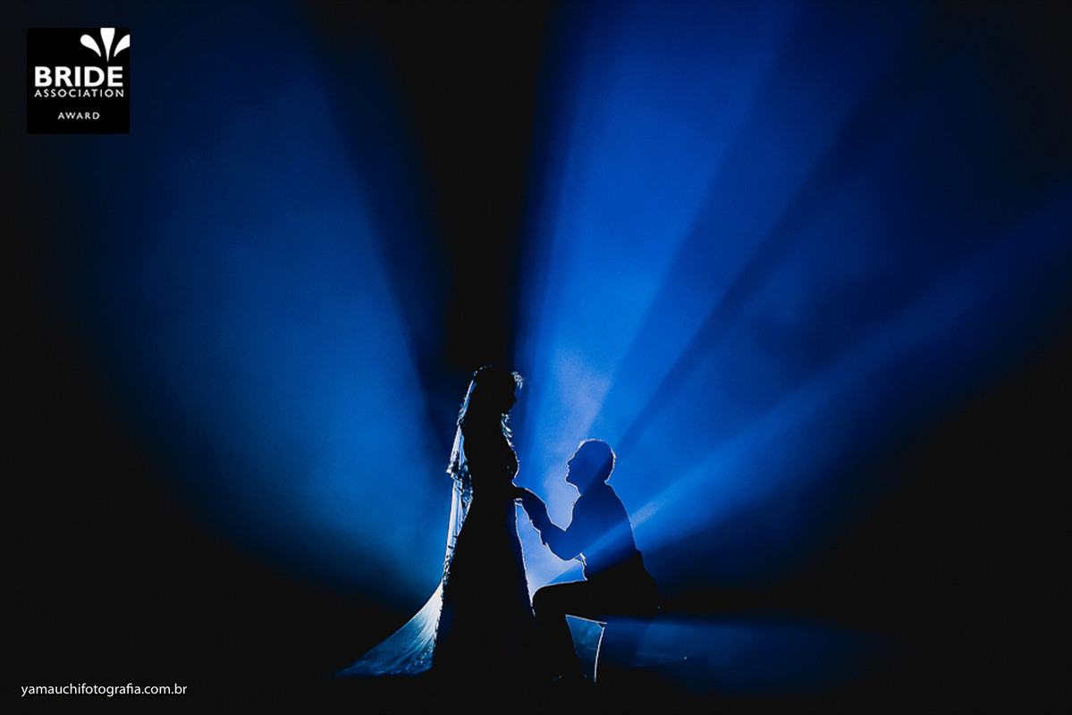 Fotógrafo premiado com foto de casamento