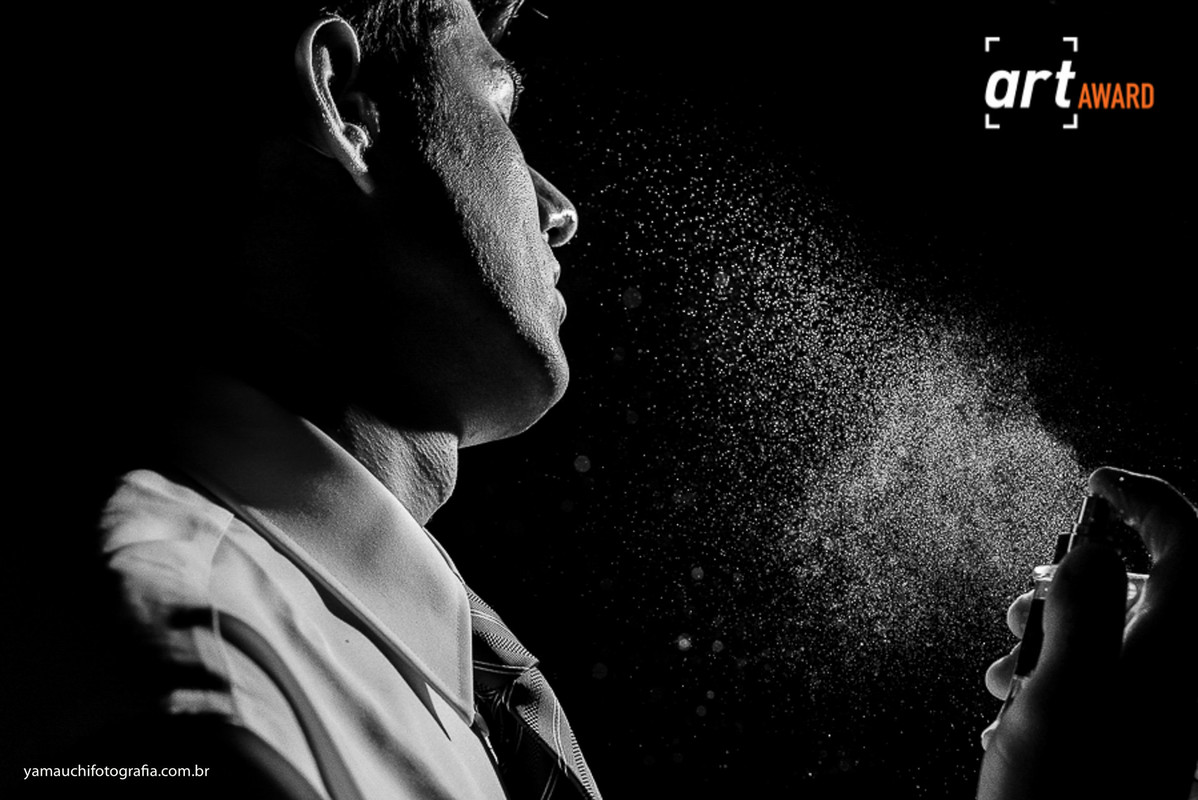 Fotógrafo premiado com foto de casamento