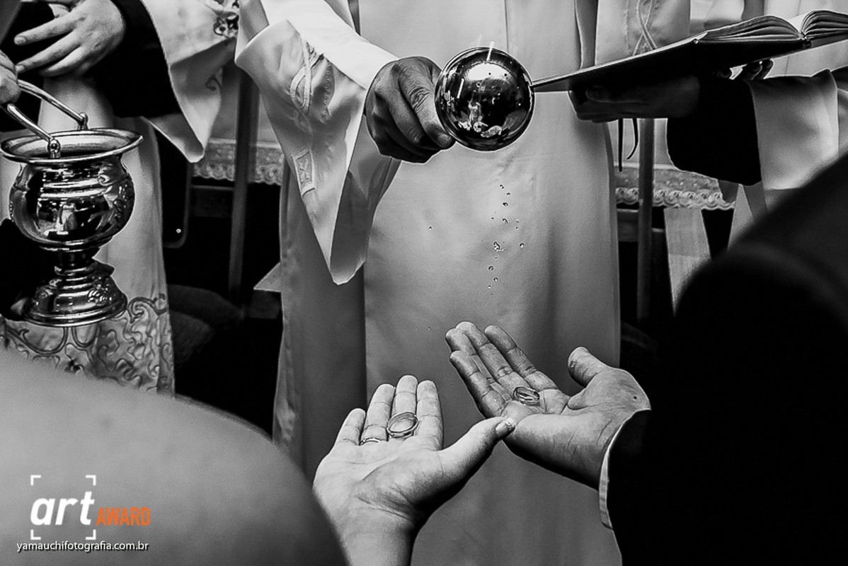 Fotógrafo premiado com foto de casamento