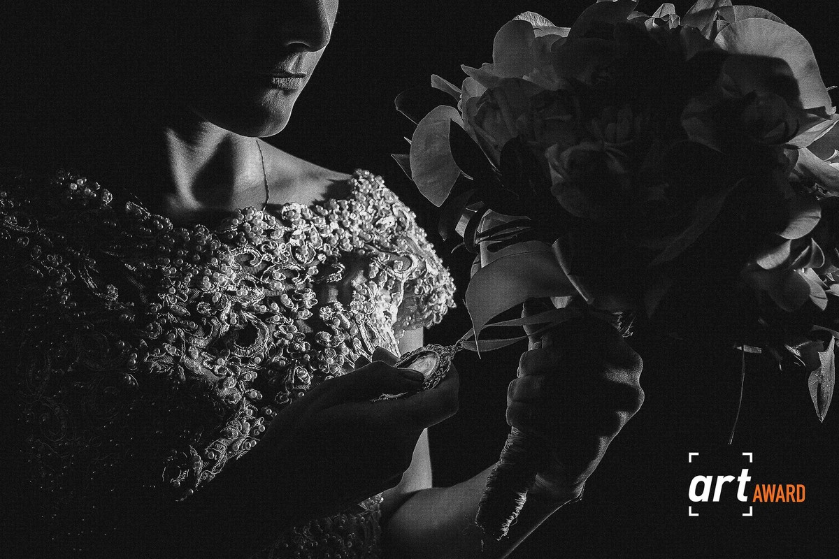 Fotógrafo premiado com foto de casamento