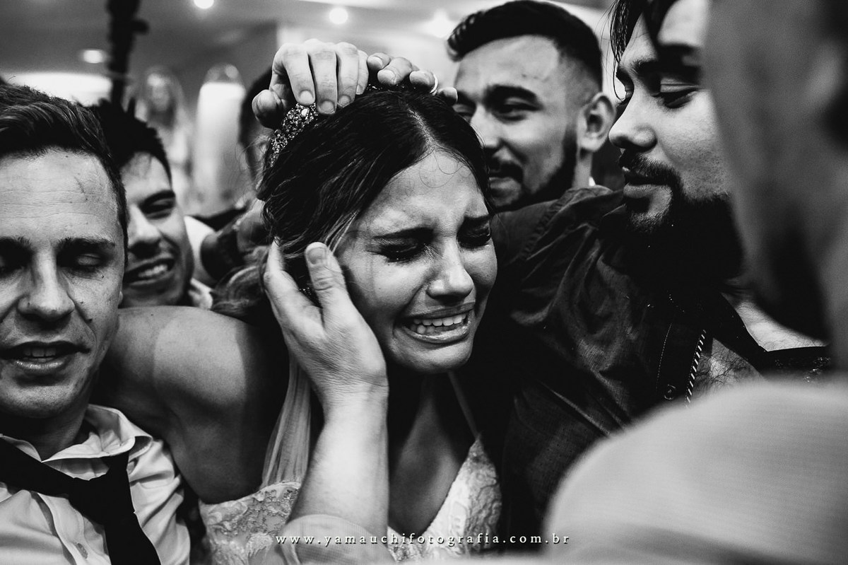 noiva chorando