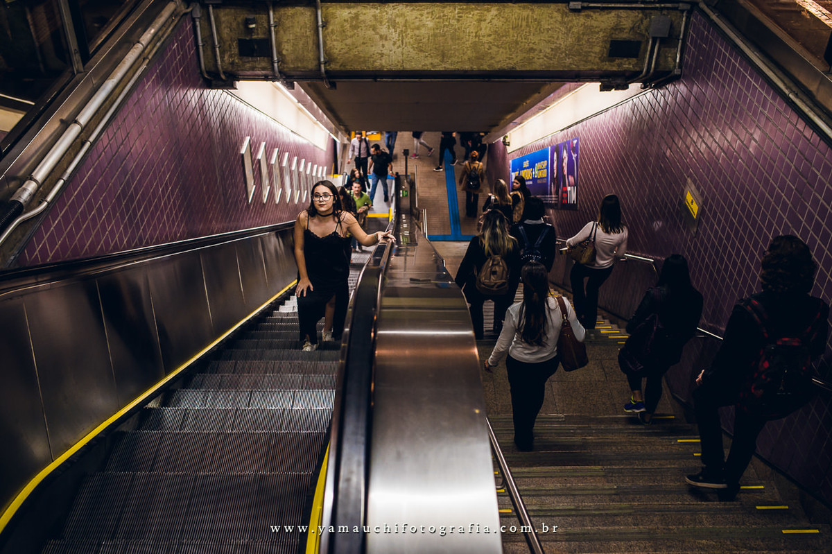 ensaio de debutante na Paulista