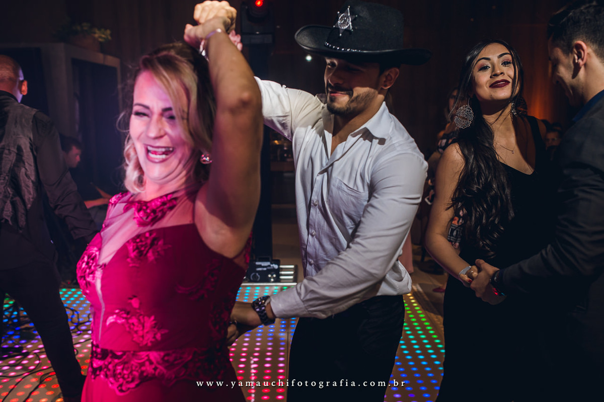 pista de led para casamento