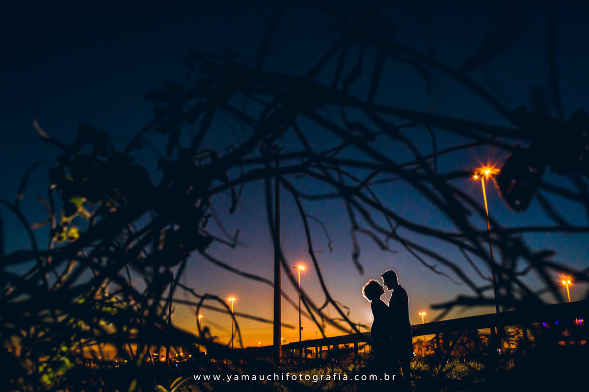 Fotografia no por do sol