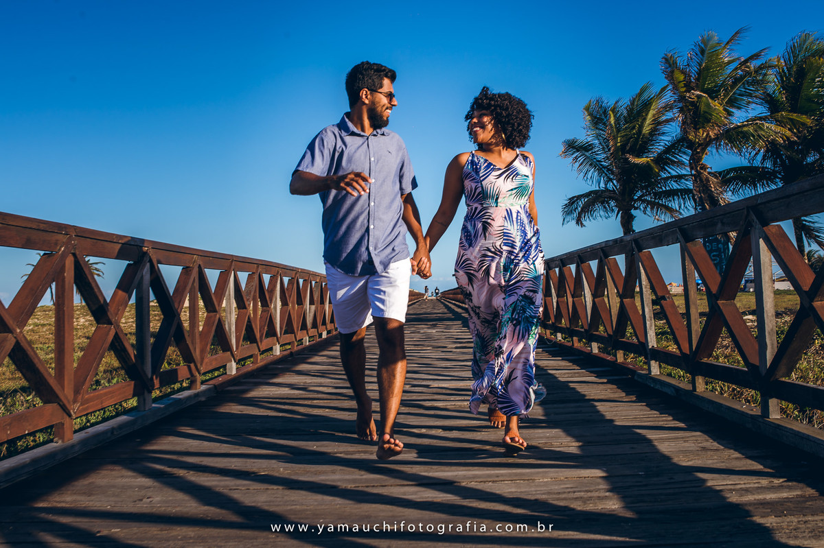 Pré casamento na praia