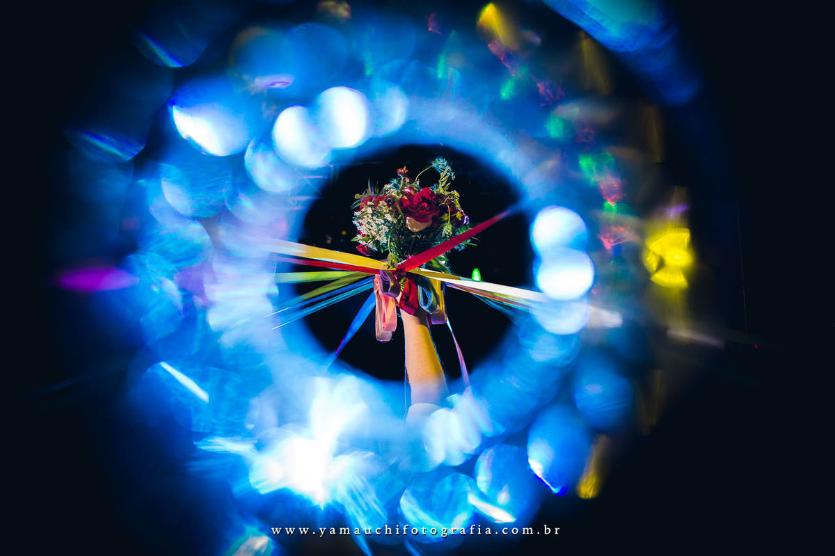 Fotografia de casamento criativa