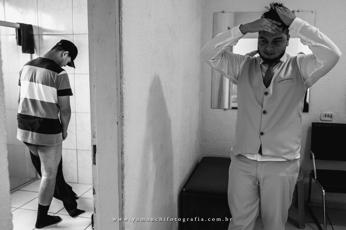 amigo no making of do noivo