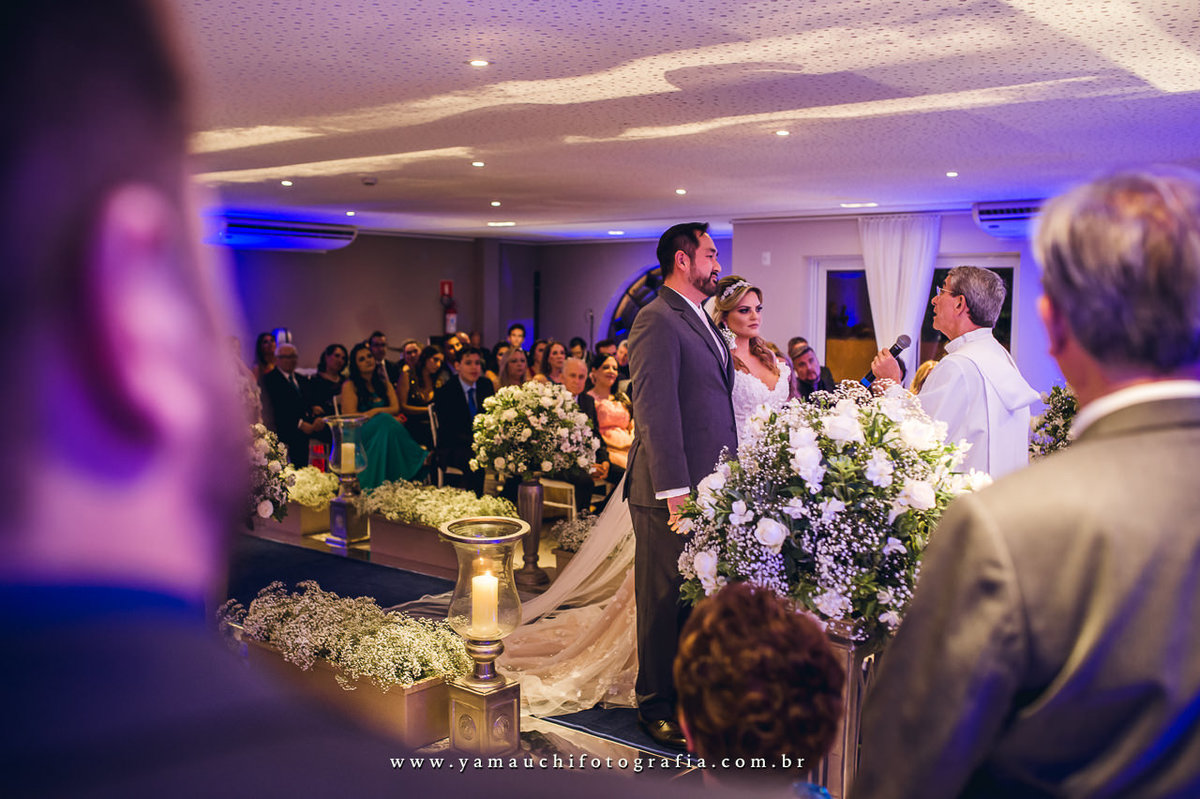 celebração de casamento católica