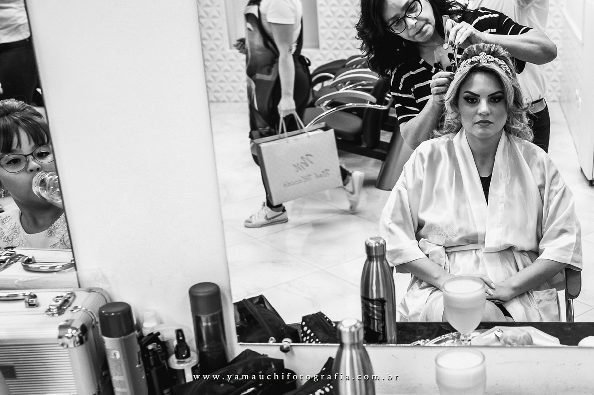 penteado e maquiagem para noiva SP