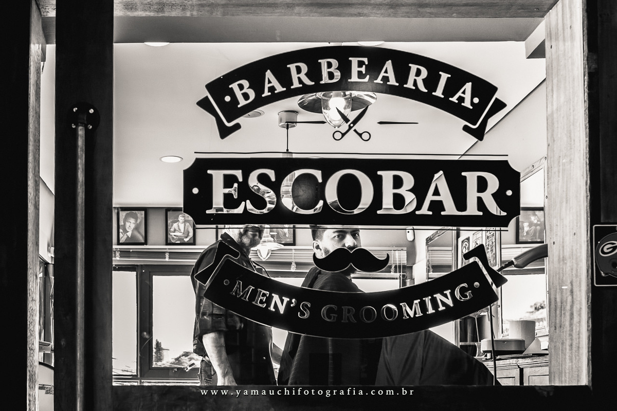 Barbearia Escobar making of do noivo