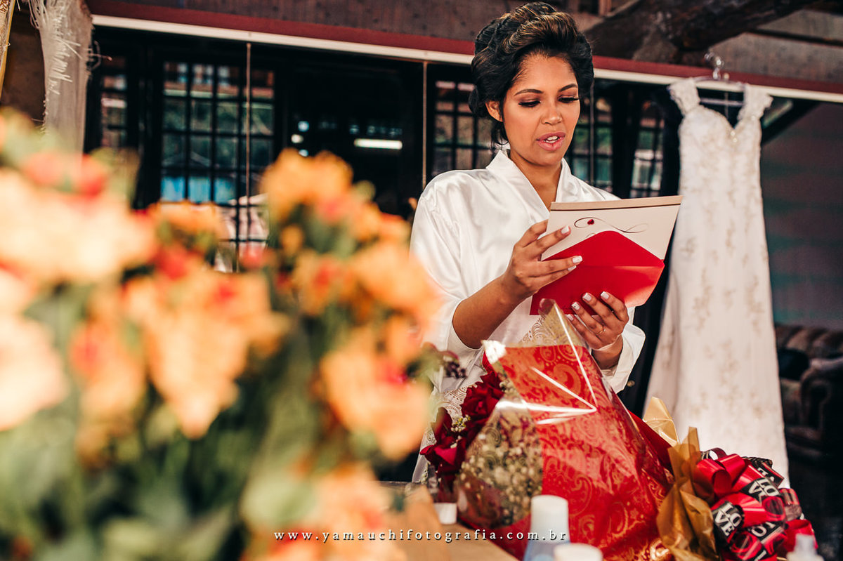 Buquê de flores de presente