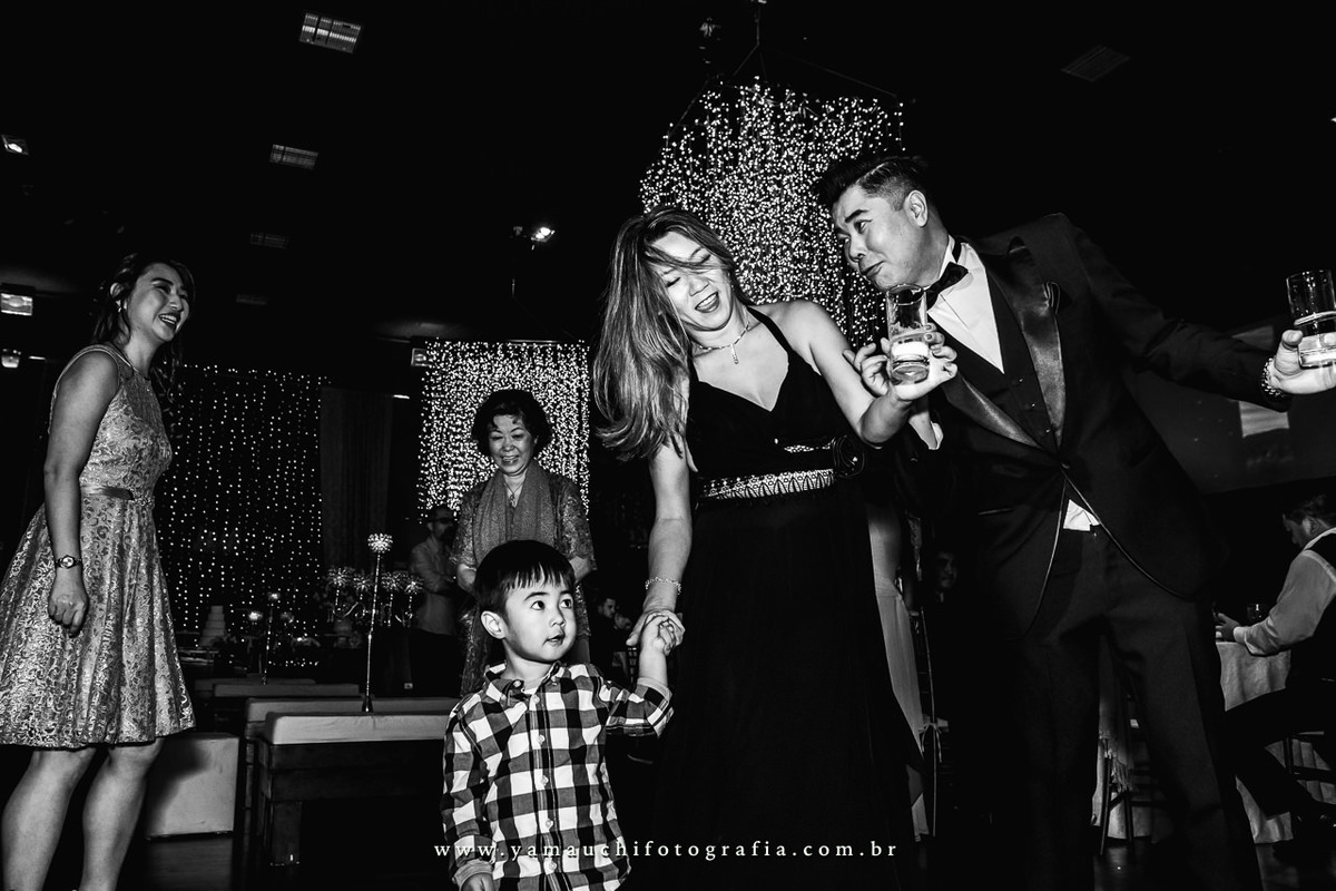 familia no casamento