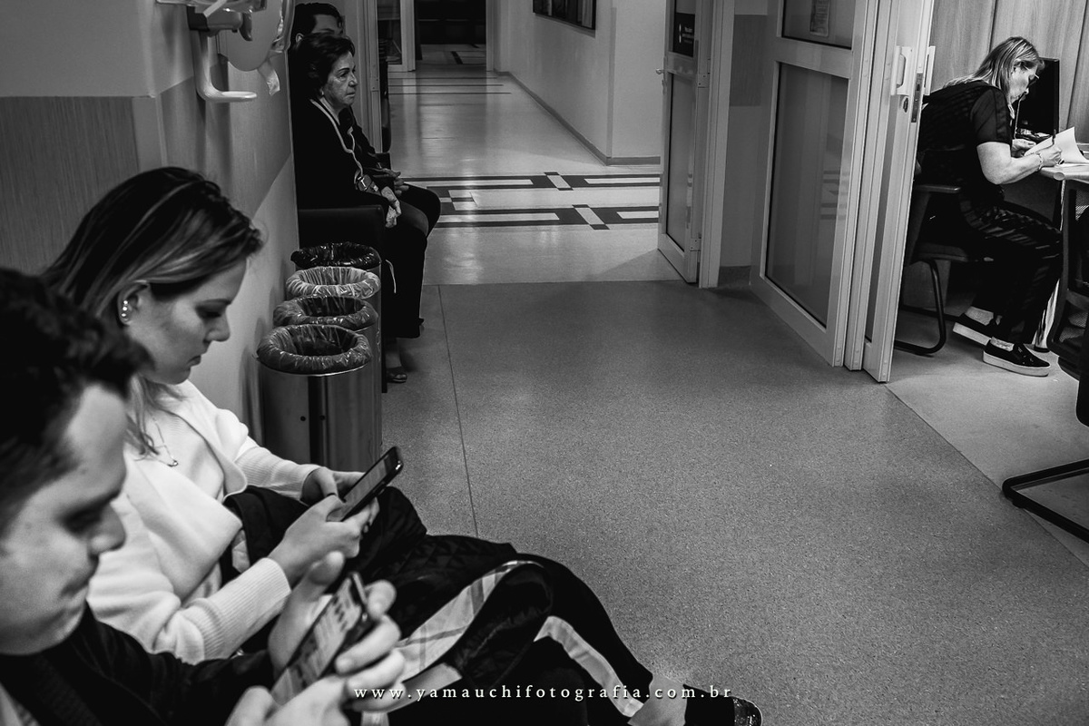 Família a espera do nascimento