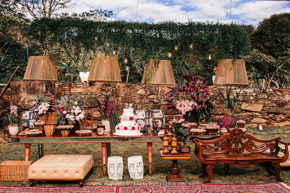 decoração de casamento na fazenda
