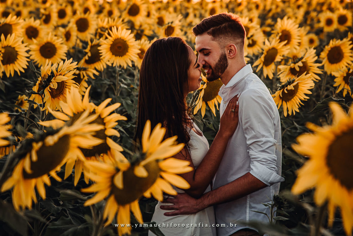 Ensaio de casal em Holambra