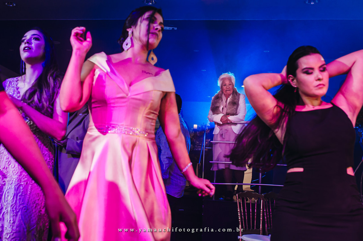 festa de casamento no salão
